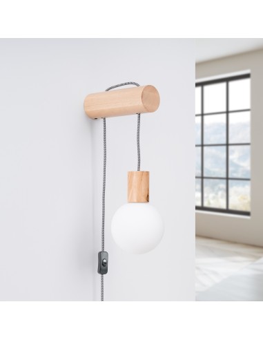 Lámpara de pared NIBMI G9 con interruptor