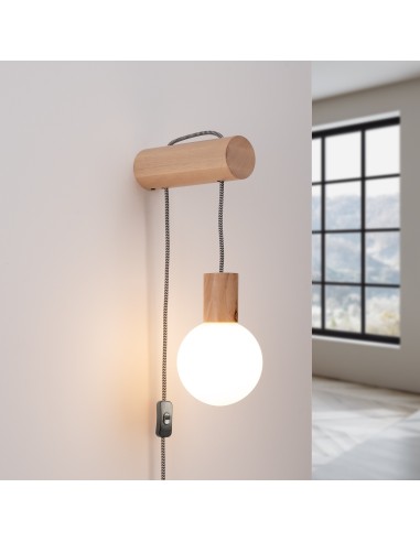 Lámpara de pared NIBMI G9 con interruptor