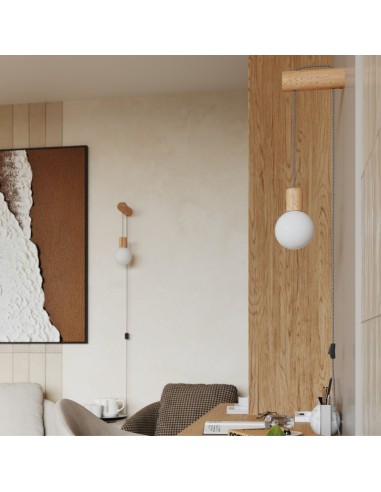 Lámpara de pared NIBMI G9 con interruptor
