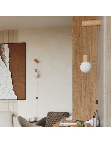 Lámpara de pared NIBMI G9 con interruptor