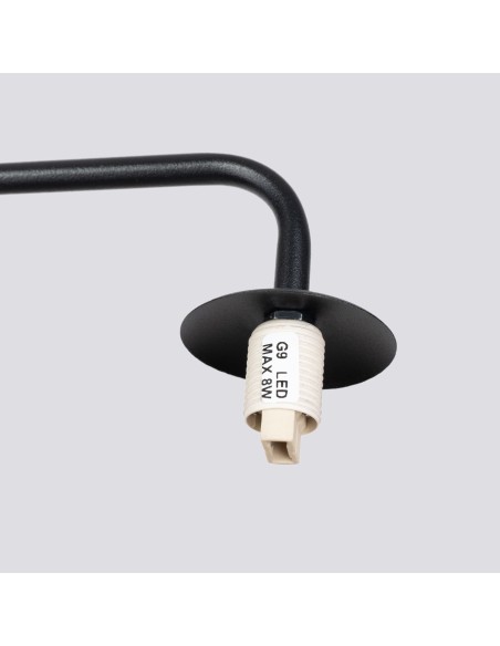 Aplique ASTRAL 1 negro