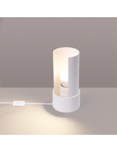 Lámpara de mesa FLASH blanca