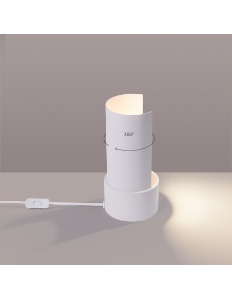 Lámpara de mesa FLASH blanca