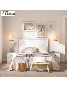 Dormitorio de matrimonio con encanto