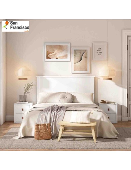 Dormitorio de matrimonio con encanto