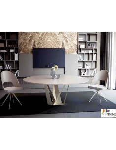 Mesa redonda Lacada de 120cm