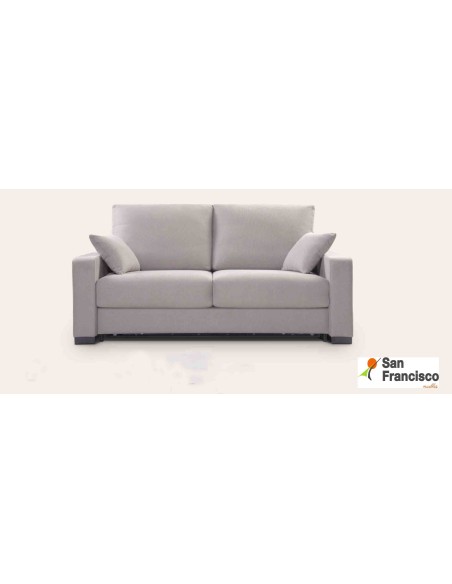 Sofá cama apertura italiana con colchón confort de 16cm