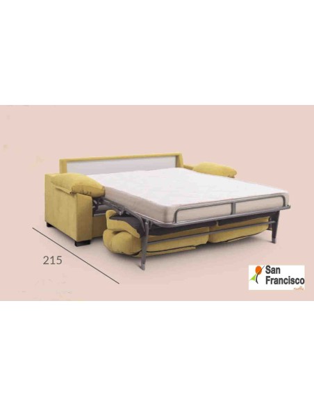 Sofá cama apertura Italiana colchón de 16cm
