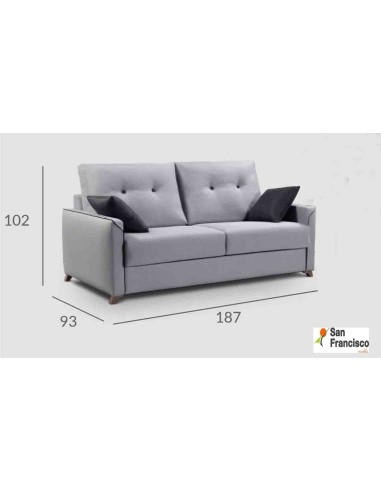 Sofá cama 140x190cm de diseño