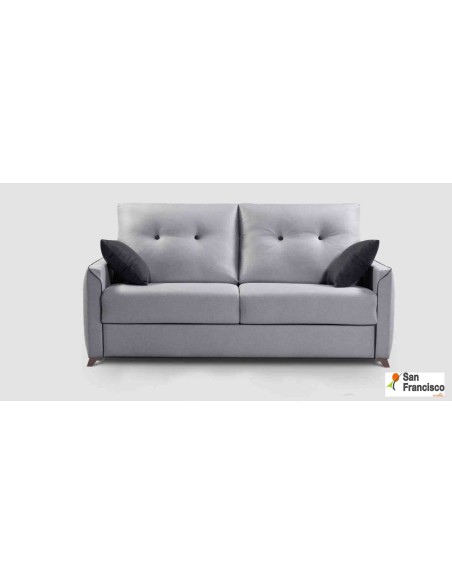 Sofá cama de diseño con colchón de 140x190cm