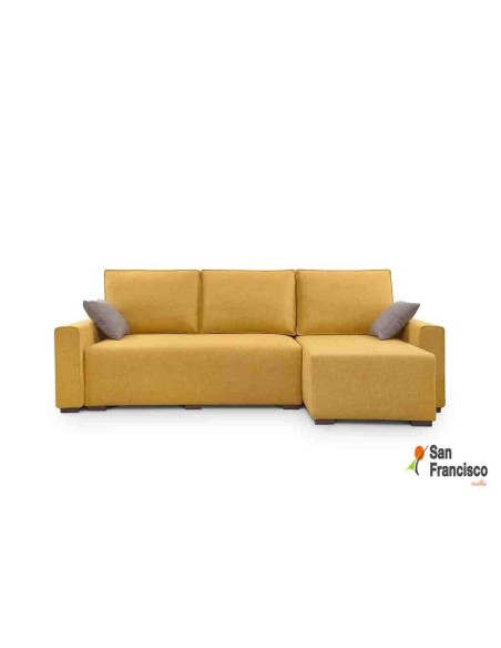 sofá chaislongue con cama