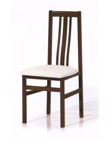 SFDAN17 Silla comedor tapizada. Vista frontal.