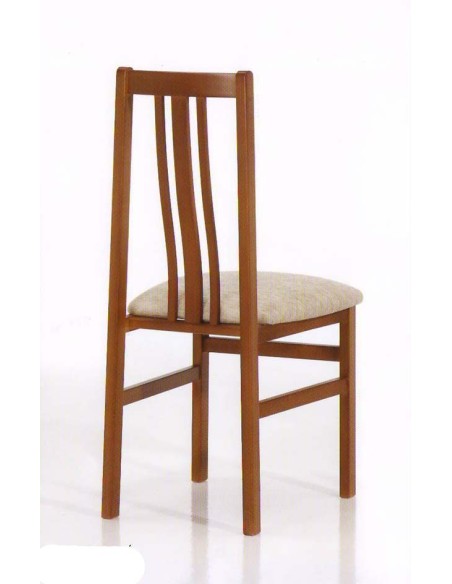 SFDAN17 Silla comedor tapizada. Vista trasera.