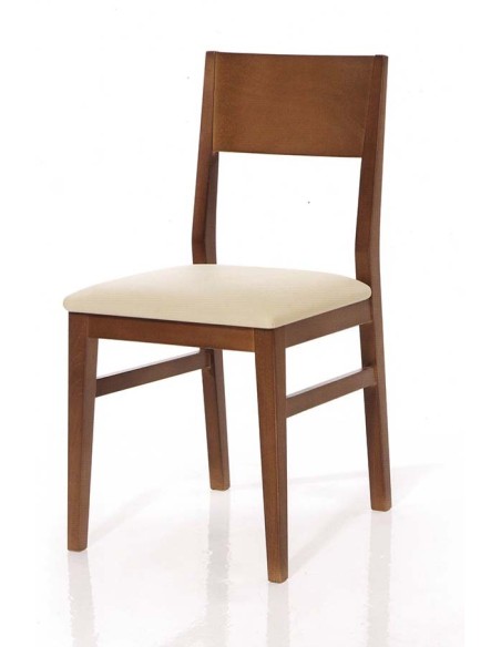 SFDAN38 Silla de comedor. Vista frontal.