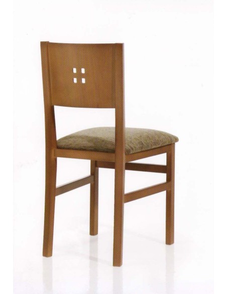 SFDAN65 Silla de comedor. Vista trasera.