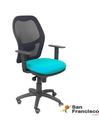 Silla oficina ergonómica-malla transpirable