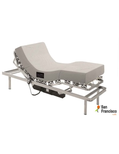 Pack Promoción Cama articulada + Colchón Visco