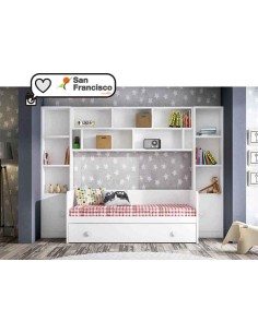 Habitación Juvenil Blanca