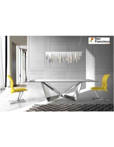 Mesa de comedor 240cm de cristal
