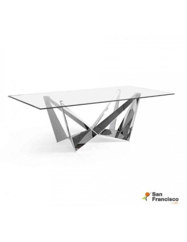 Mesa de comedor 240cm de cristal