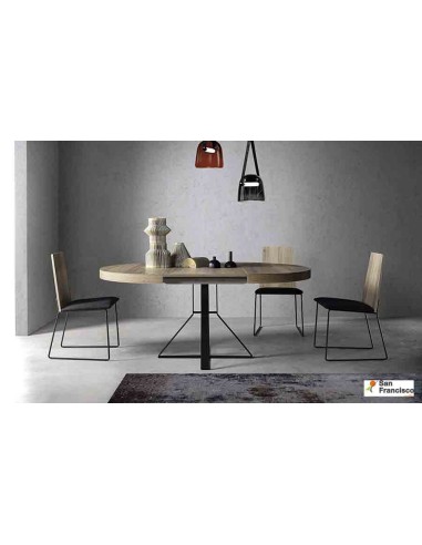 Mesa Redonda de 110cm Extensible
