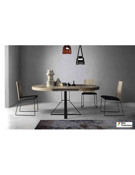 Mesa Redonda de 110cm Extensible