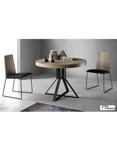 Mesa Redonda de 110cm Extensible