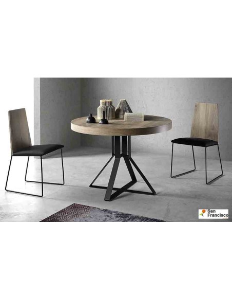 Mesa Redonda de 110cm Extensible