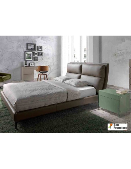 Cama 160x200cm Tapizada