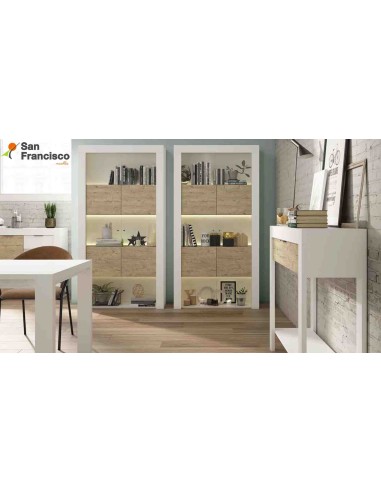 Vitrina dos puertas 100cm
