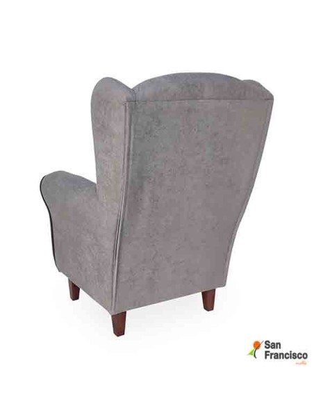 Butaca Orejera Gris Entrega Express