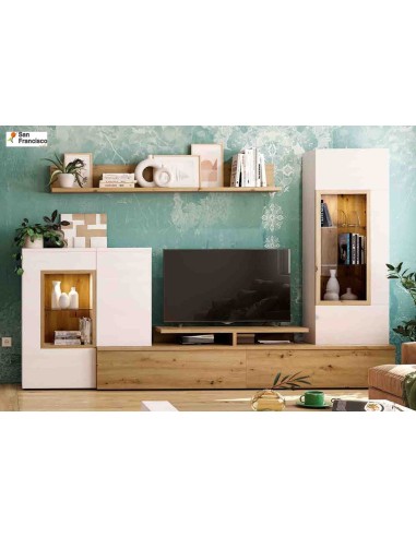 mueble de salón de 3 metros, mueble moderno y barato en madrid