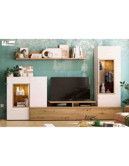mueble de salón de 3 metros, mueble moderno y barato en madrid