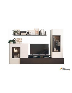 Apilable de salón Moderno 300cm Azabache-Polar