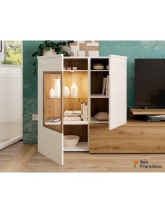 Apilable de salón Moderno 300cm Azabache-Polar 2