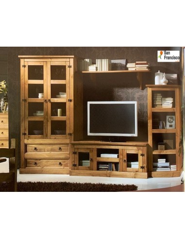 Mueble de Salón Rústico 290cm