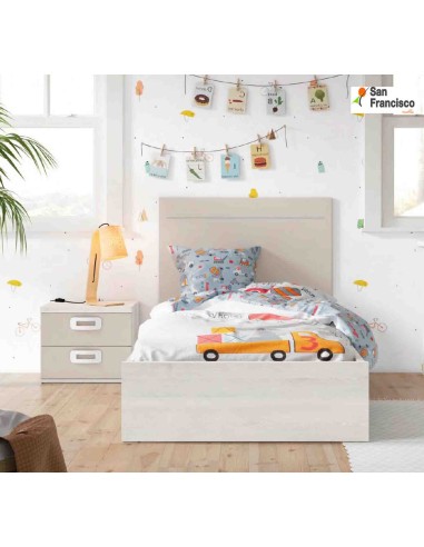 cama juvenil Moderna de 90x190cm
