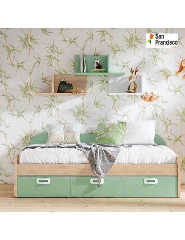 cama nido 90x190cm con cajones