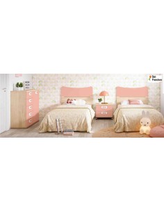dormitorio con 2 camas de 90cm - dormitorio con dos camas de 105cm