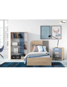 Cama Juvenil Moderna 90x190cm