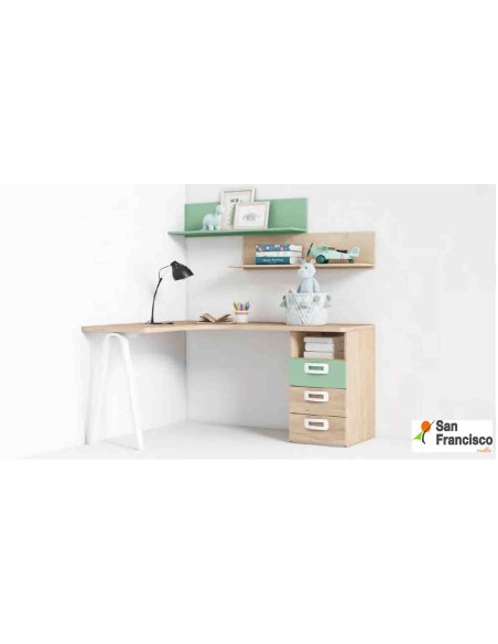 Mesa de estudio de Rincón a medida