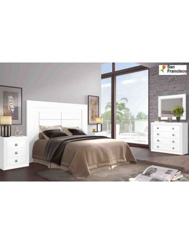 Dormitorio de Matrimonio Blanco