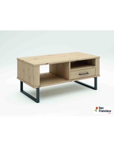mesa de centro elevable 1 cajón