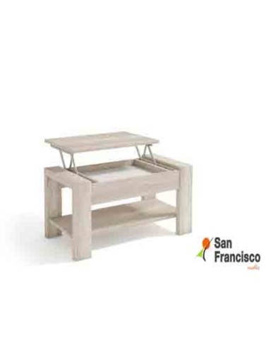 Mesa de centro elevable 80x45cm