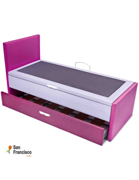 Compacto y cama Nido con Arcón y Cabecero