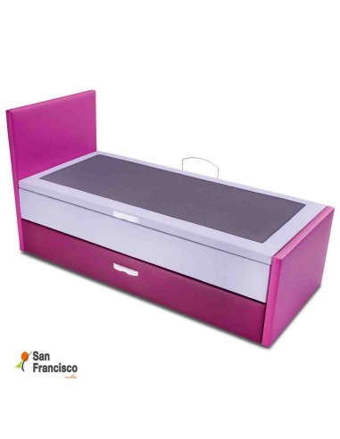 cama compacta juvenil con arcón