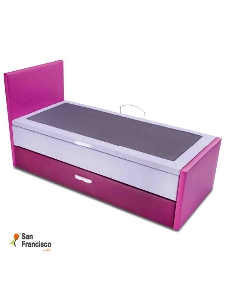 cama compacta juvenil con arcón