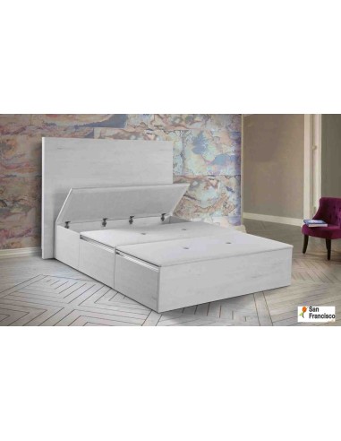 canape de madera con cajones