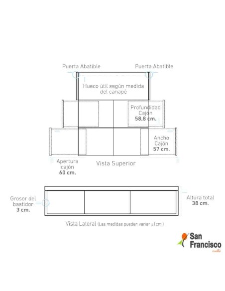 comprar canape de cajones de matrimonio - comprar canape de cajones