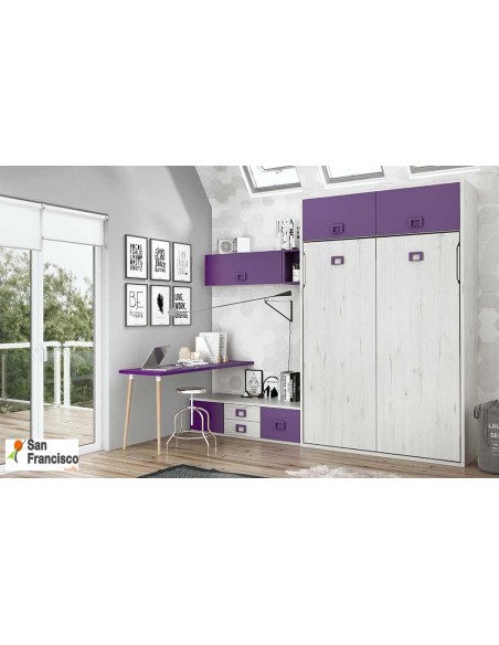 Cama Vertical 150x190cm Personalizable